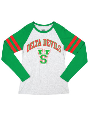 MISSISSIPPI VALLEY STATE WOMEN'S LONG SLEEVE TEE