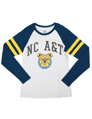 NORTH CAROLINA A&T  WOMEN'S LONG SLEEVE TEE