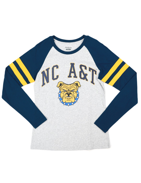 NORTH CAROLINA A&T  WOMEN'S LONG SLEEVE TEE