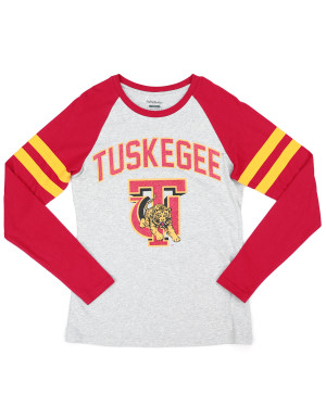 TUSKEGEE UNIVERSITY WOMEN'S LONG SLEEVE TEE