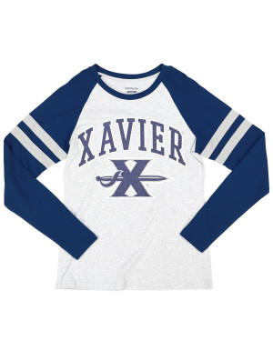 XAVIER UNIVERSITY WOMEN'S LONG SLEEVE TEE