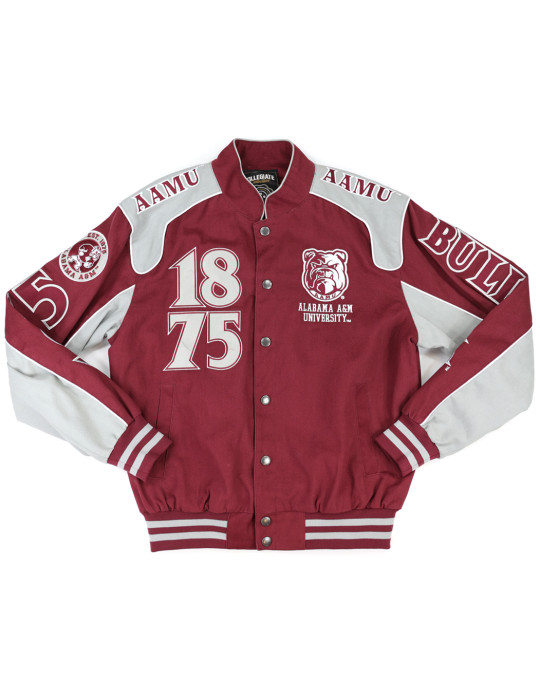  ALABAMA A&M RACING TWILL JACKET