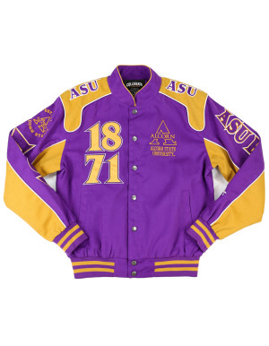  ALCORN STATE RACING TWILL JACKET