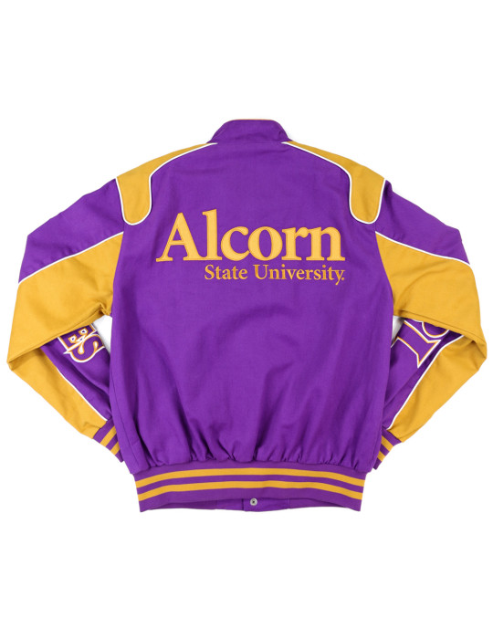  ALCORN STATE RACING TWILL JACKET