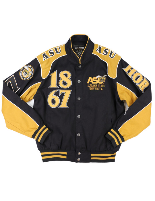 ALABAMA STATE RACING TWILL JACKET