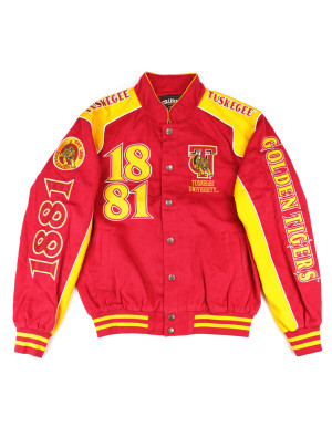 TUSKEGEE UNIVERSITY RACING TWILL JACKET