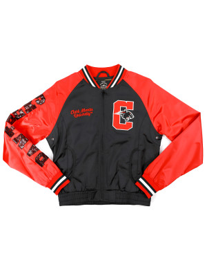 CLARK ATLANTA SATIN SEQUIN JACKET
