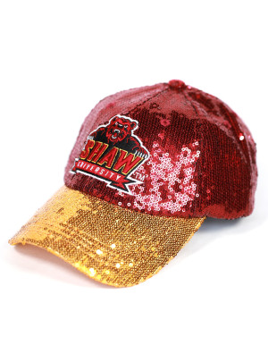 SHAW UNIVERSITY SEQUINS CAP