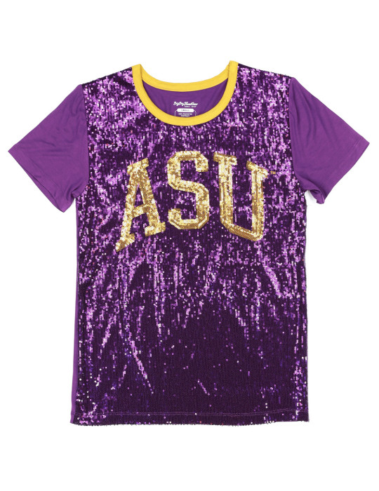 ALCORN STATE SEQUIN TEE