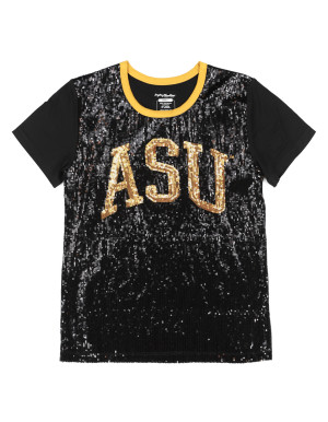 ALABAMA STATE SEQUIN TEE
