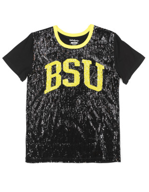 BOWIE STATE SEQUIN TEE
