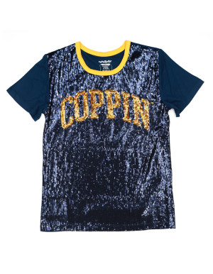 COPPIN STATE SEQUIN TEE