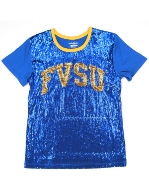 FORT VALLEY STATE SEQUIN TEE