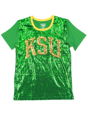 KENTUCKY STATE SEQUIN TEE