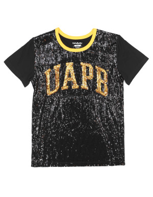 ARKANSAS PINE BLUFF SEQUIN TEE