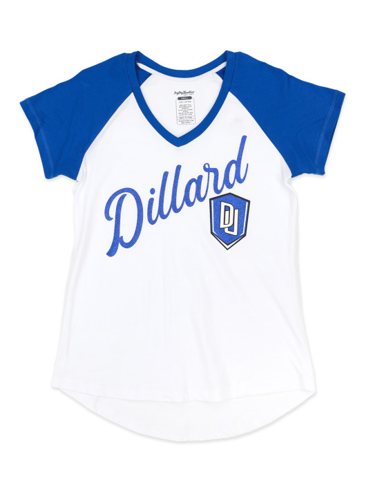 DILLARD UNIVERSITY V-NECK TEE