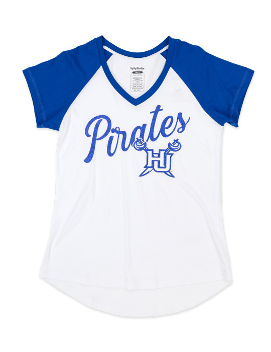 HAMPTON UNIVERSITY STATE V-NECK TEE