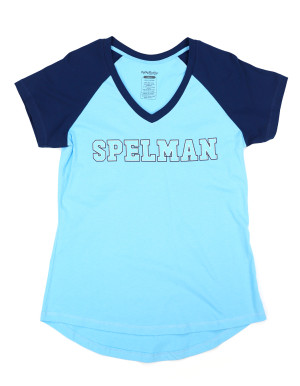 SPELMAN COLLEGE V-NECK TEE