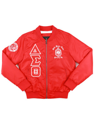 DST BOMBER JACKET_RED