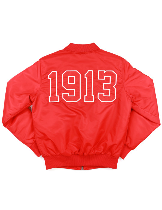 DST BOMBER JACKET_RED