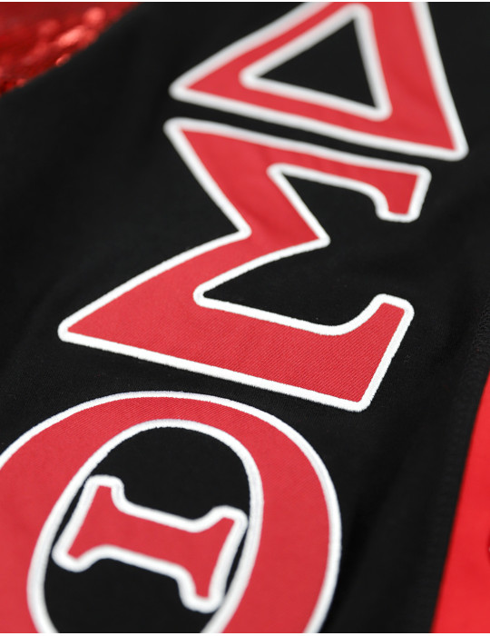 DST SEQUIN CARDIGAN_BLACK