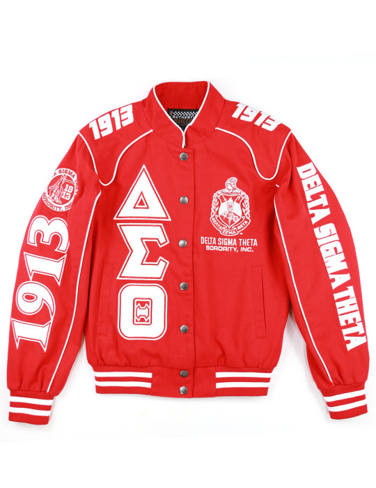 DST RACING TWILL  JACKET_RED