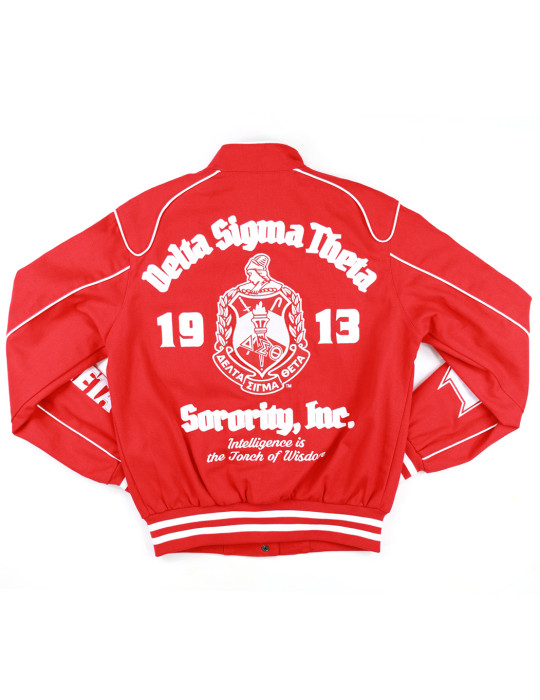 DST RACING TWILL  JACKET_RED