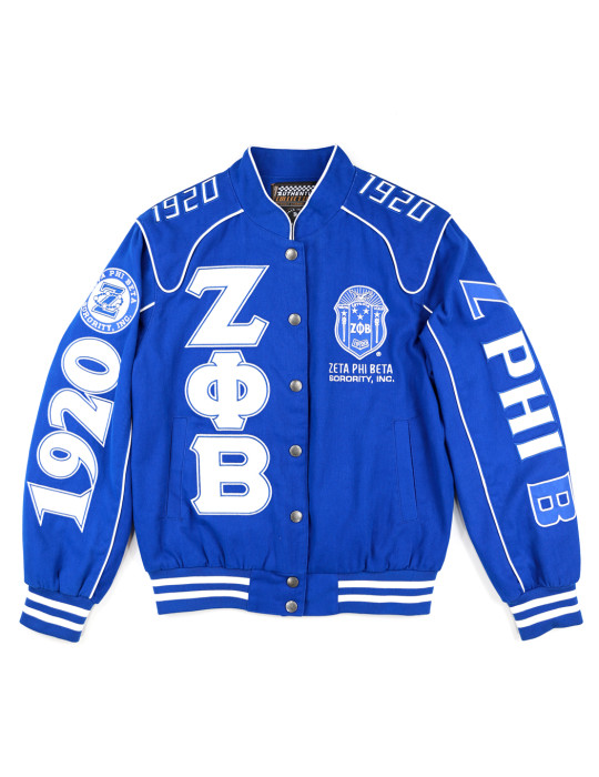 ZPB RACING TWILL  JACKET_BLUE