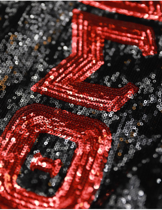 DST SEQUIN JACKET_BLACK