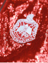 DST SEQUIN JACKET_RED