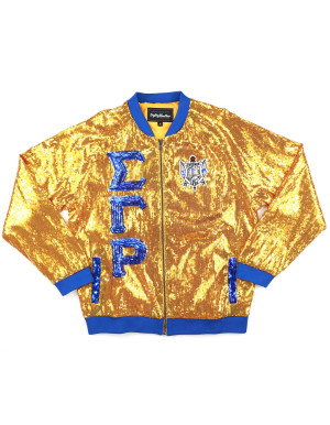 SGR SEQUIN JACKET_GOLD