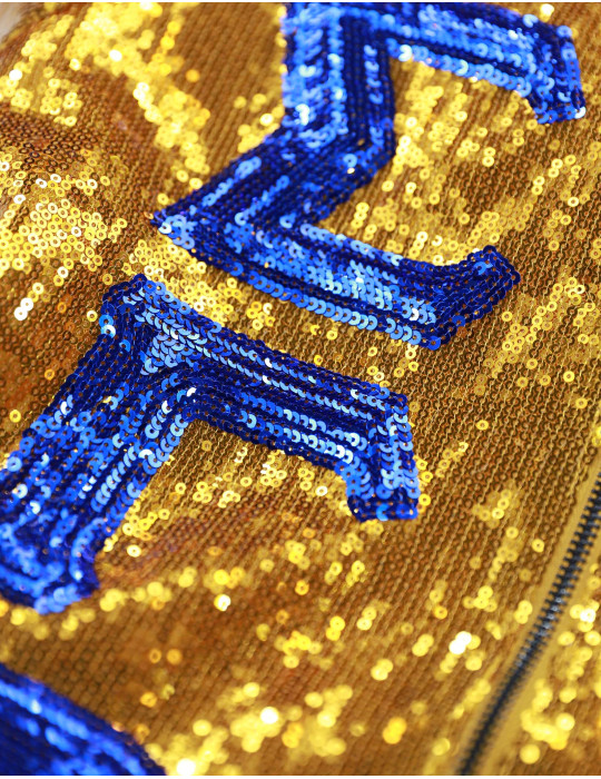 SGR SEQUIN JACKET_GOLD