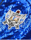 SGR SEQUIN JACKET_ROYAL BLUE