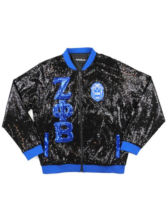 ZPB SEQUIN JACKET_BLACK