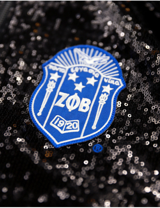 ZPB SEQUIN JACKET_BLACK