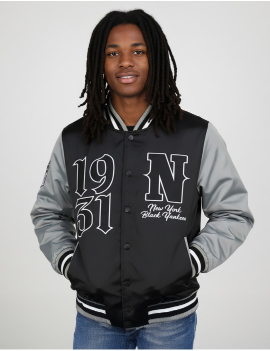 NEW YORK BLACK YANKEES BASEBALL JACKET