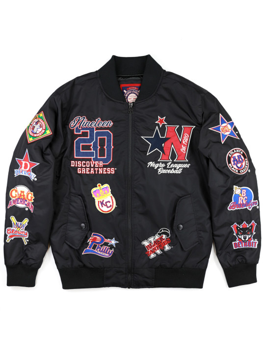 NEGRO LEAGUES COMMEMORATIVE BOMBER JACKET