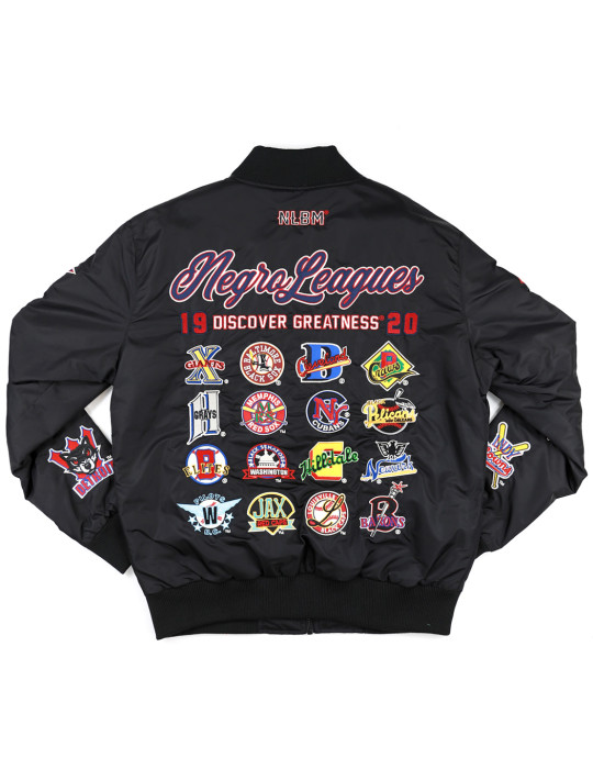 NEGRO LEAGUES COMMEMORATIVE BOMBER JACKET