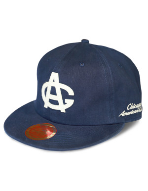 CHICAGO AMERICAN GIANTS HERITAGE COTTON SNAPACK CAP