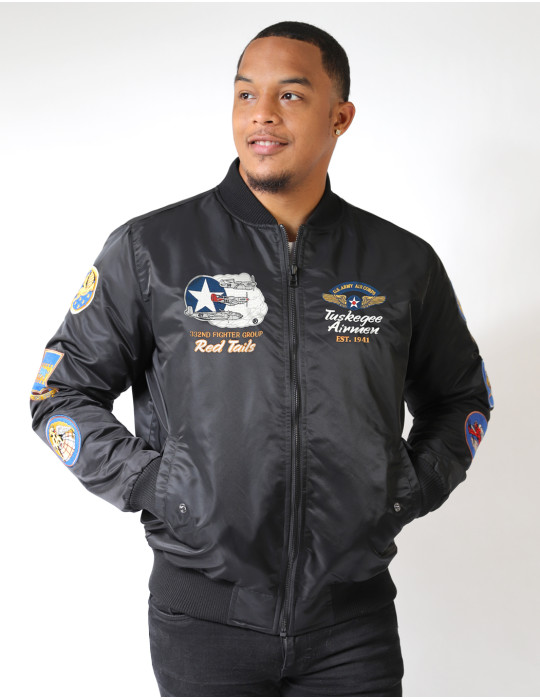 TUSKEGEE AIRMEN BOMBER JACKET