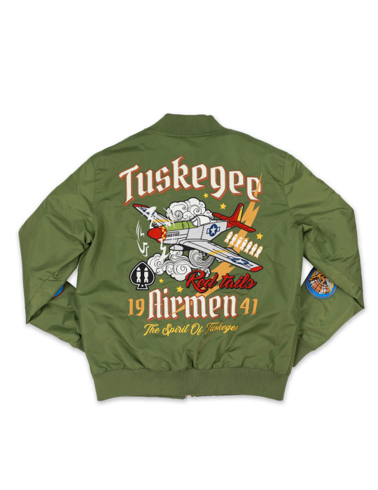 TUSKEGEE AIRMEN BOMBER JACKET