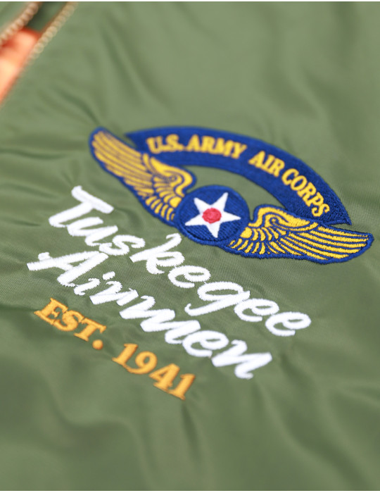 TUSKEGEE AIRMEN BOMBER JACKET