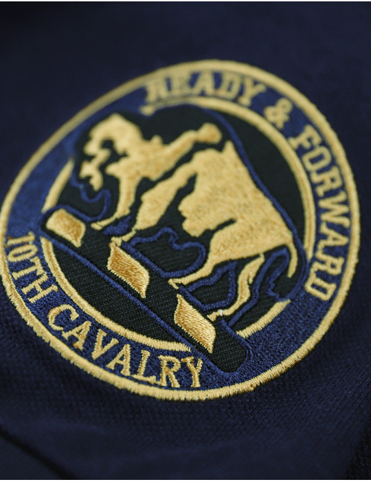 BUFFALO SOLDIERS POLO SHIRT_NAVY