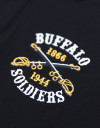 BUFFALO SOLDIERS POLO SHIRT_BLACK