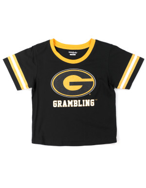 GRAMBLING STATE CROPPED TEE