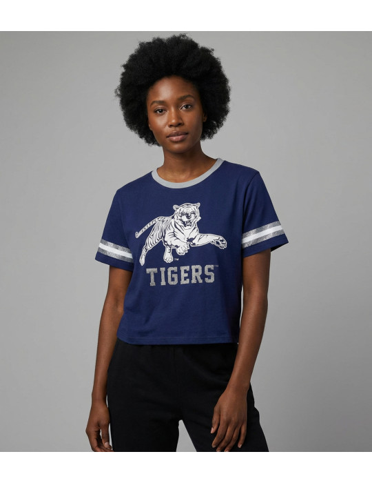 JACKSON STATE CROPPED TEE