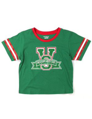 MISSISSIPPI VALLEY STATE CROPPED TEE
