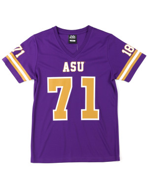 WOMEN'S ALCORN STATE FOOTBALL JERSEY TEE