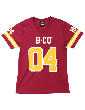 WOMEN'S BETHUNE COOKMAN FOOTBALL JERSEY TEE