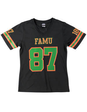 WOMEN'S FLORIDA A&M FOOTBALL JERSEY TEE